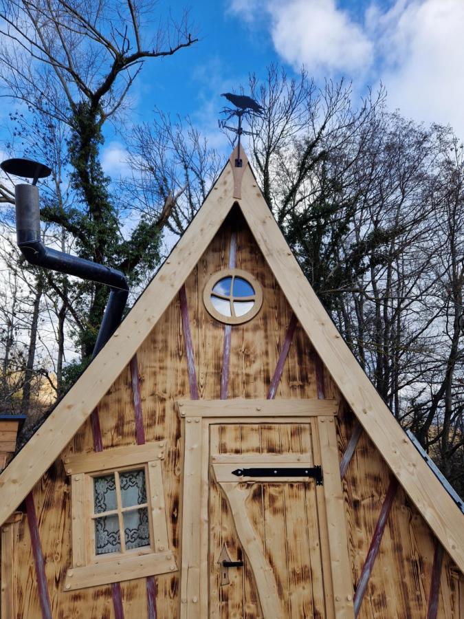 Les Cabanes Feeriques Du Cheix Saint-Diery Eksteriør billede