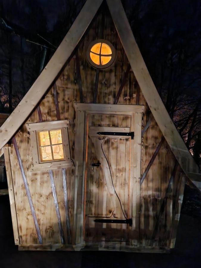Les Cabanes Feeriques Du Cheix Saint-Diery Eksteriør billede